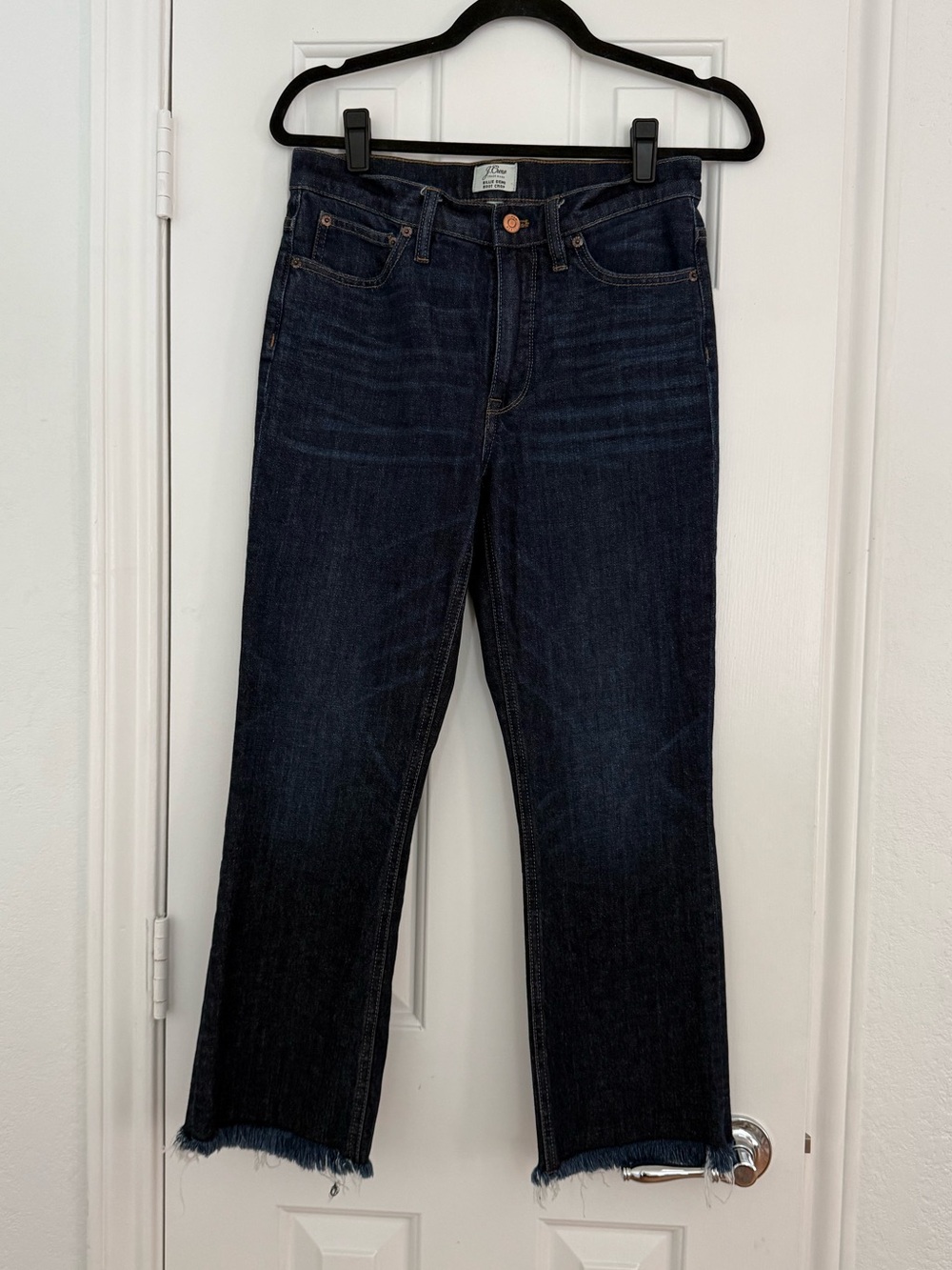 J. Crew Billie Denim Boot Crop Size 27